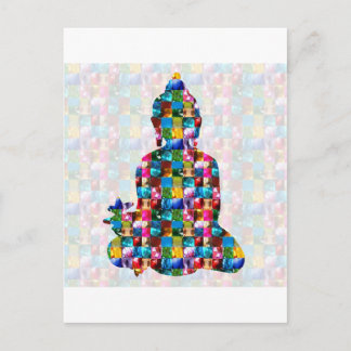 BUDDHA Consciousness : Rolled into JEWELS Postcard