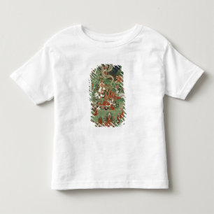 Buddha cutting a tuft of hair toddler t-shirt