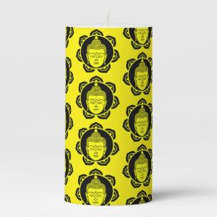 Buddha Decorative Pillar Candle