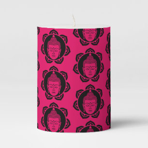 Buddha Decorative Pillar Candle