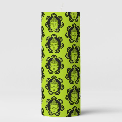 Buddha Decorative Pillar Candle