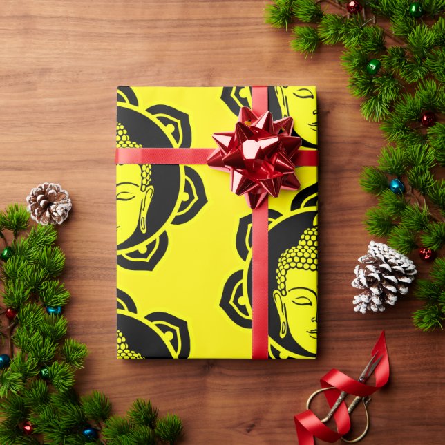 Buddha Decorative Wrapping Paper (Holiday Gift)