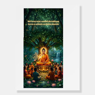 Buddha Dhamma and Sukiti Poster