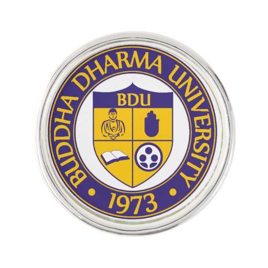 Buddha Dharma University Lapel Pin