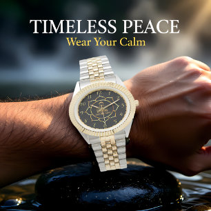 Buddha doing meditation spiritual watch