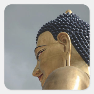 Buddha Dordenma statue Square Sticker