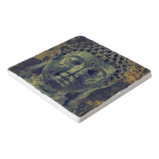 Buddha End of Suffering Trivet (Corner)