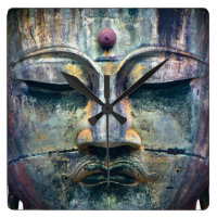 Buddha Face Clock