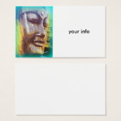 buddha face green (Front & Back)