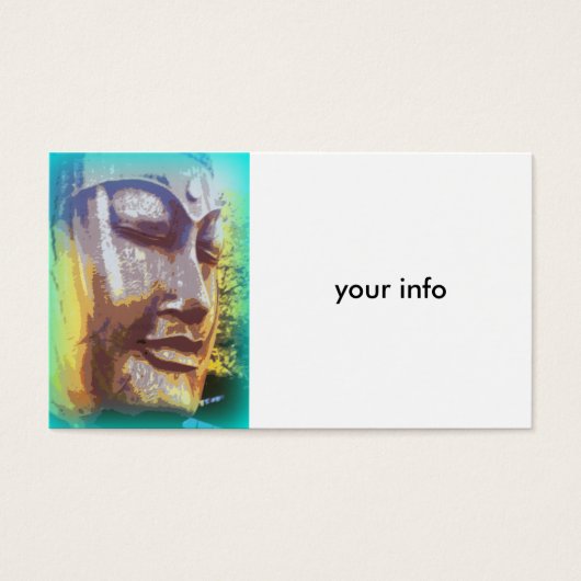 buddha face green (Front)