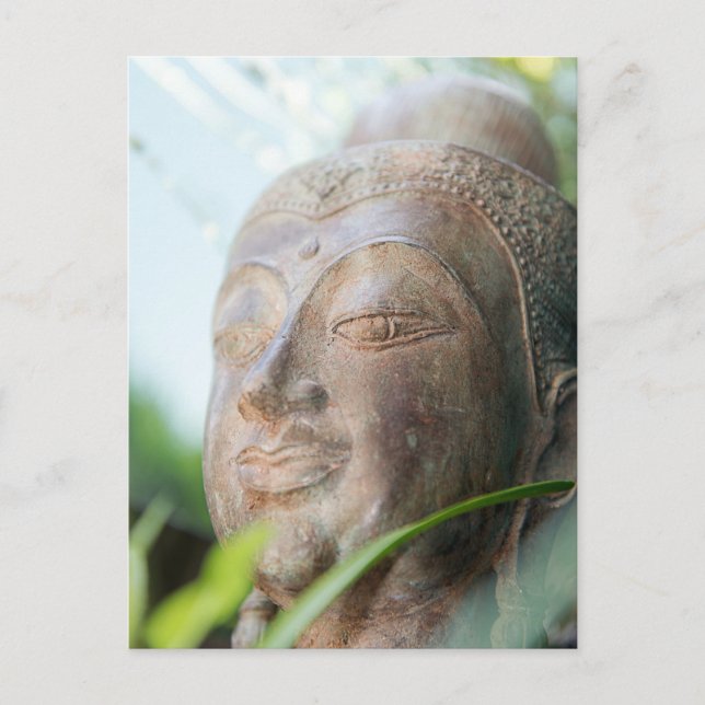 Buddha Face Postcard (Front)