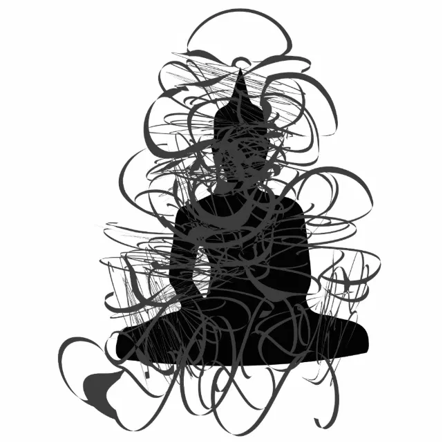 Meditating Buddha Wallpaper - Magic Decor