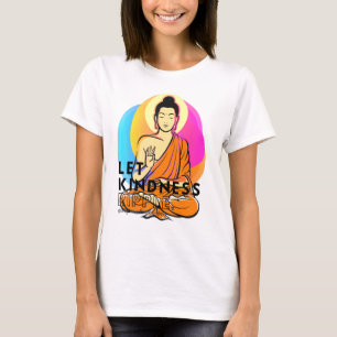 Buddha Gautama Loving Kindness Ripple Mindfulness  T-Shirt