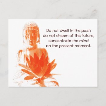 Buddha Gautama Quote Postcard by myworldtravels at Zazzle