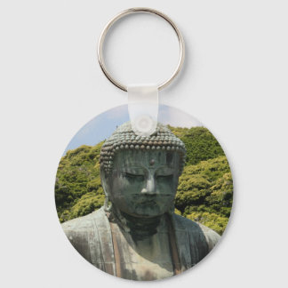 buddha green keychain