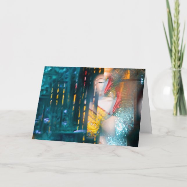 Buddha • Greeting Card (Front)