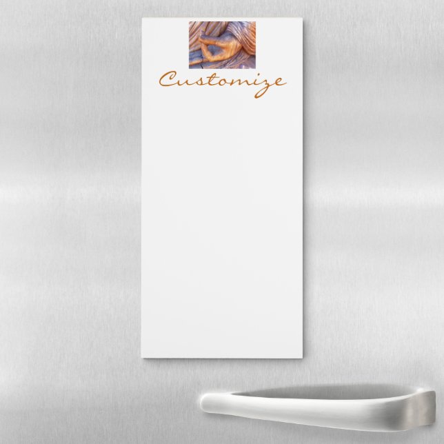 Buddha Hand Mudra Thunder_Cove Magnetic Notepad (In Situ)