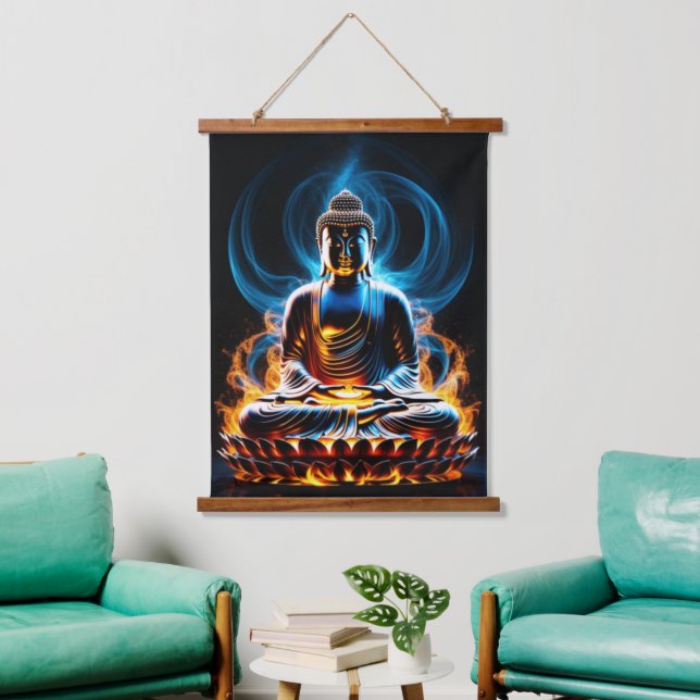 Buddha Hanging Tapestry (Living Room)