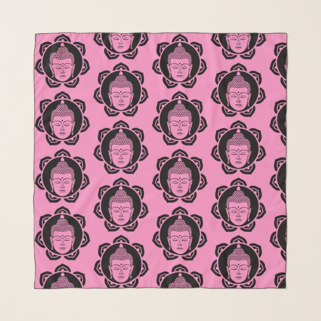 Buddha Head Meditation Scarf (Front)