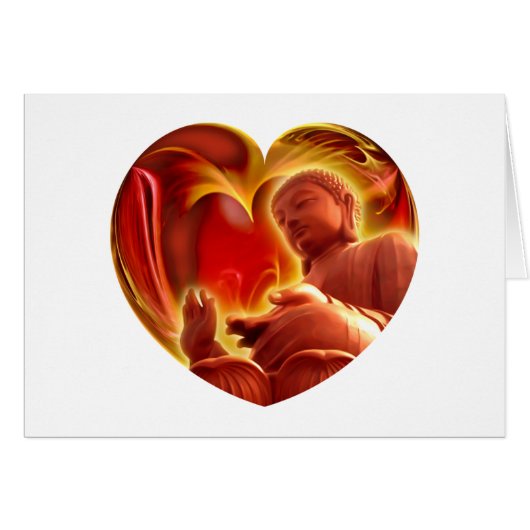 BUDDHA Heart Cards (Front Horizontal)