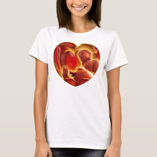 BUDDHA Heart T-Shirt (Front)