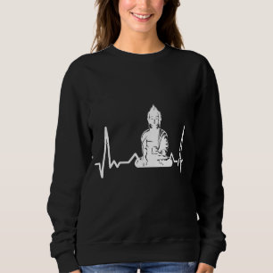 Buddha Heartbeat Meditate Buddhism Sweatshirt