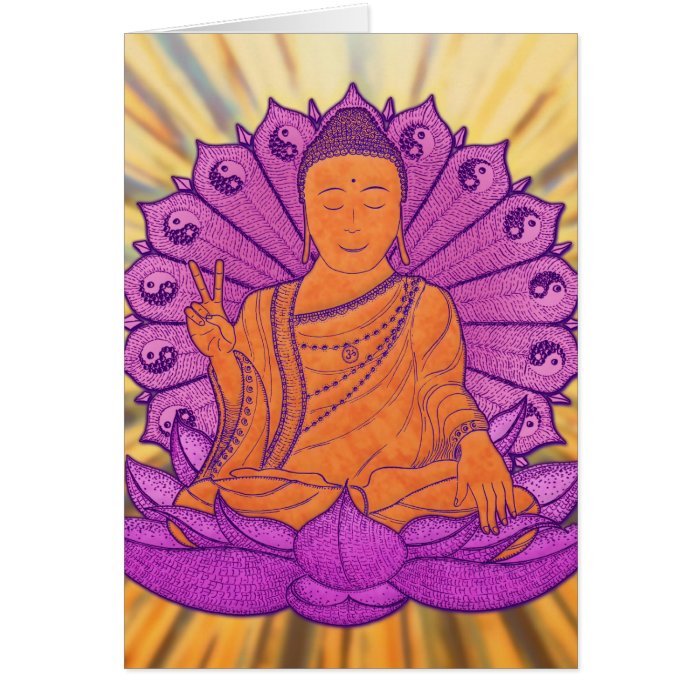 Buddha Illuminated Cards