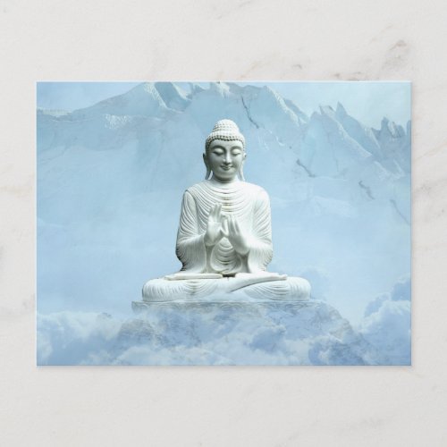 Buddha in Clouds Postcard