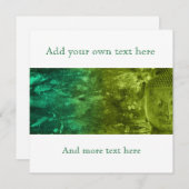 Buddha in Green & Turquoise (Front/Back)