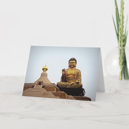 Buddha in Light l Photography Card