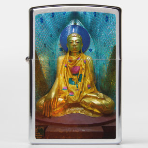 Buddha In Ornate Alcove Zippo Lighter