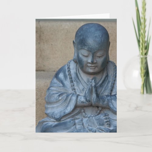 Buddha in Prayer Card