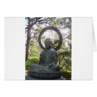 Buddha in the Japanese Tea Garden Cards
