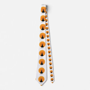 buddha in the sunrise,buddhism,zen, tie