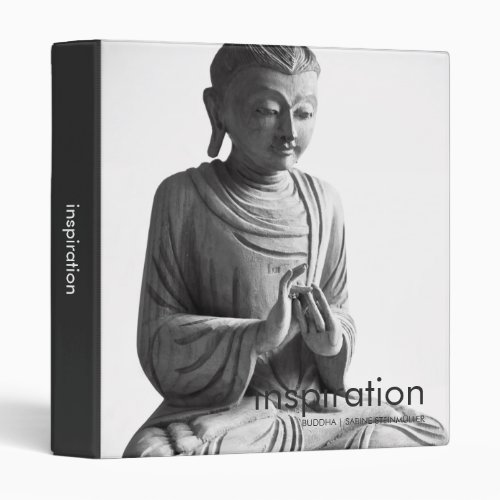 Buddha  Inspiration Binder