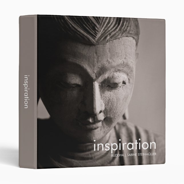 Buddha · Inspiration Binder (Front/Spine)