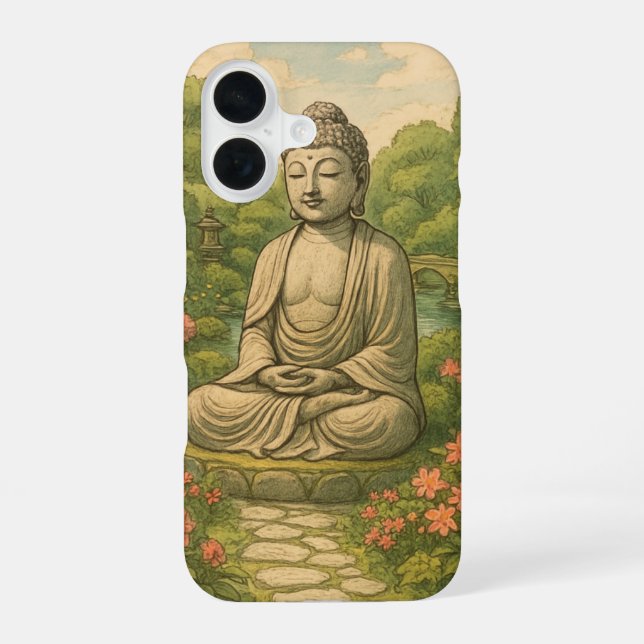 Buddha iPhone Case (Back)