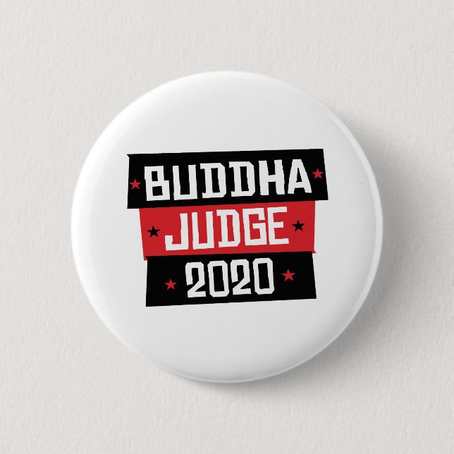 Buddha Judge 2020 Button (Front)