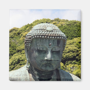 buddha kamakura green magnet