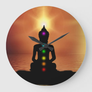Buddha Large Clock