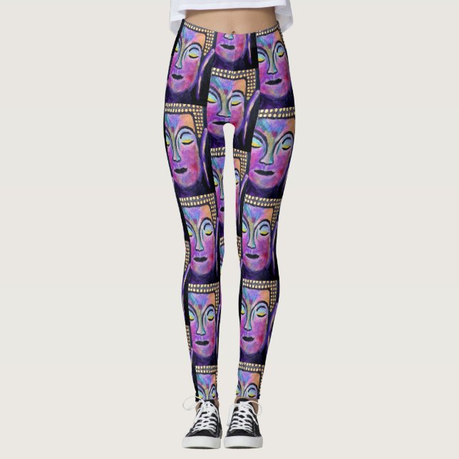 Buddha Leggings (Front)