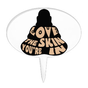 Buddha Love Cake Topper