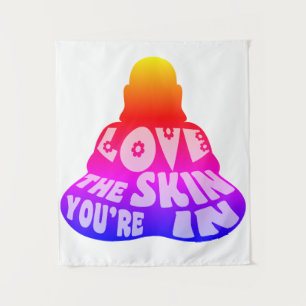 Buddha Love Colorful Tapestry