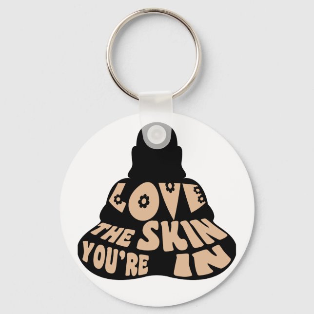 Buddha Love Keychain (Front)