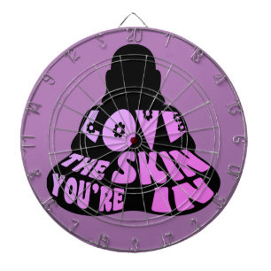 Buddha Love Purple Dart Board