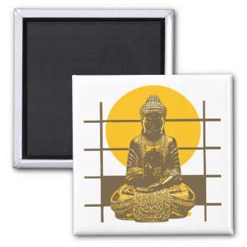 Buddha Magnet by brev87 at Zazzle