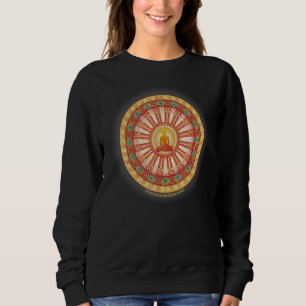 Buddha Mandala Buddhist Mindfulness Blessing Lovin Sweatshirt
