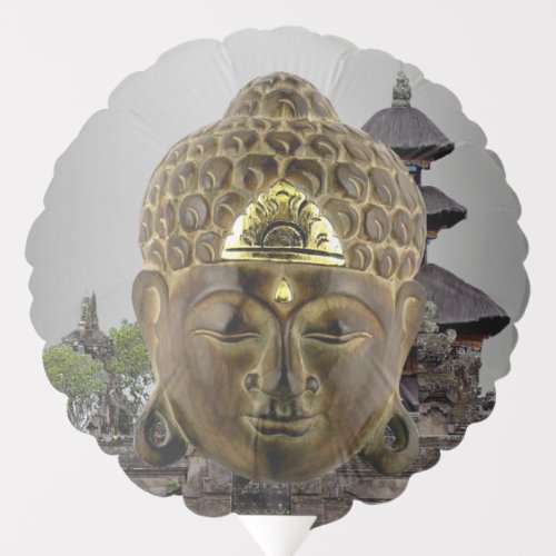 Buddha Mask and Temple Balloon
