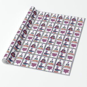 BUDDHA Master Yoga Spirit Lord Teacher Meditation Wrapping Paper