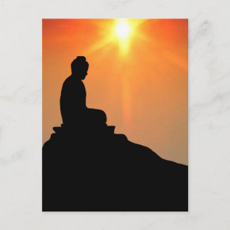 Buddha Meditating Postcard